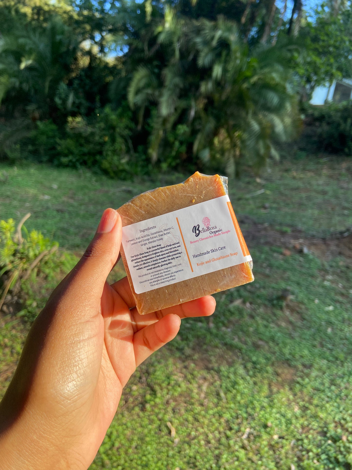 120g Kojic Glow Bar (Cold Process Soap)