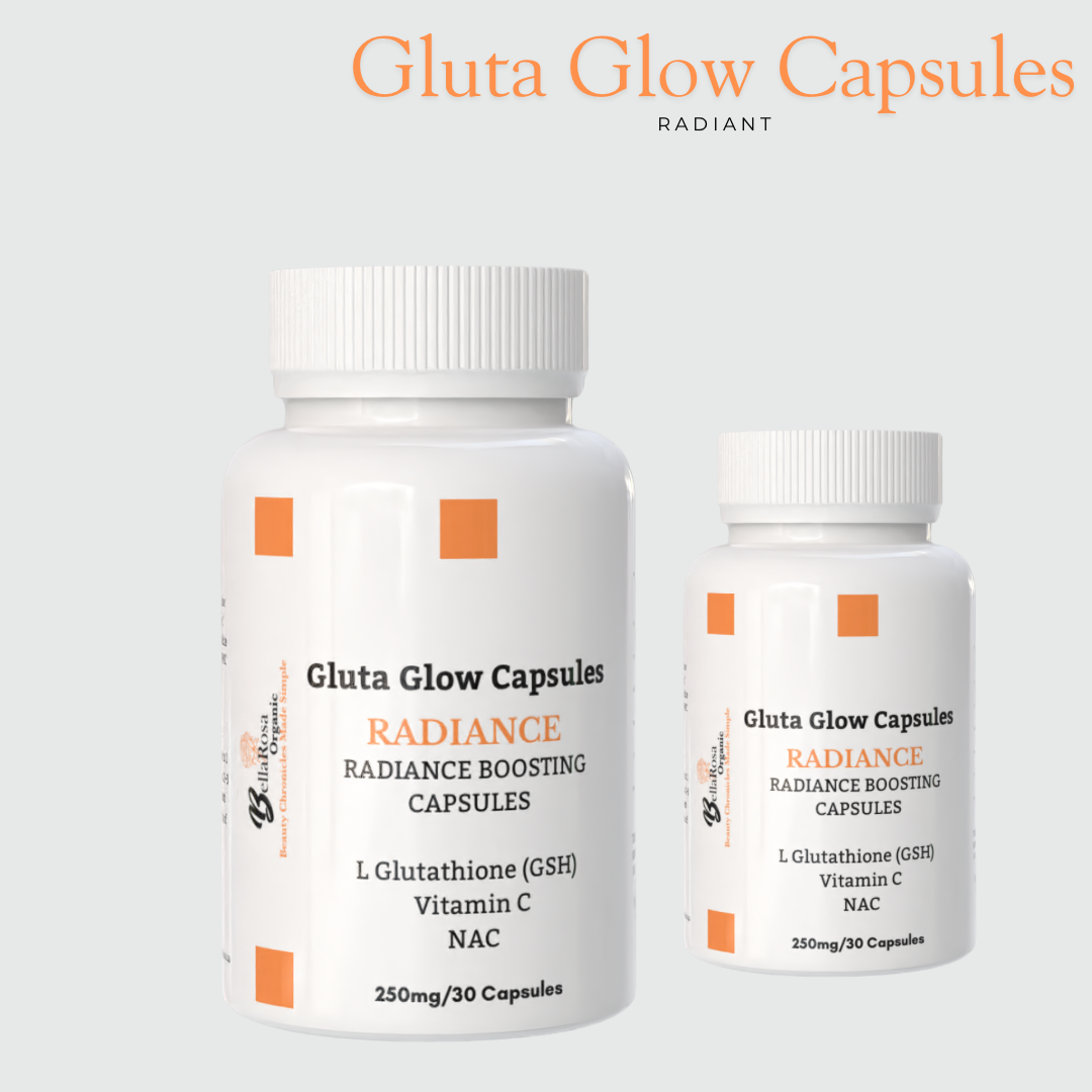 Glutathione Glow Capsules – BELLAROSA ORGANIC
