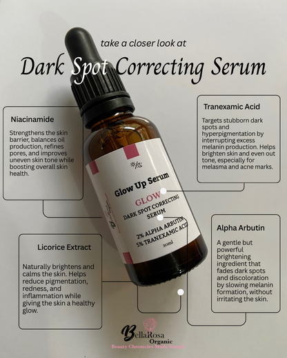 30ml Glow Up Dark Spot Correcting Serum
