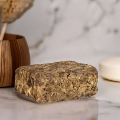 Raw African Black Soap